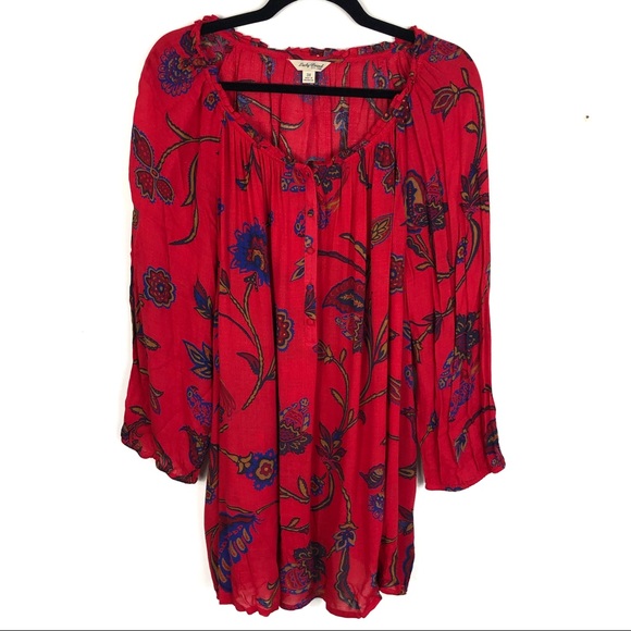 Lucky Brand Tops - Lucky brand floral print top S15
